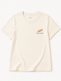 Sofia & Sterling Bread Winner cream embroidered T-shirt