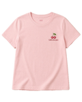 Life’s the Pits Cherry T-Shirt in pink