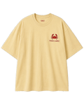 Feelin' Crabby pastel yellow oversized T-shirt
