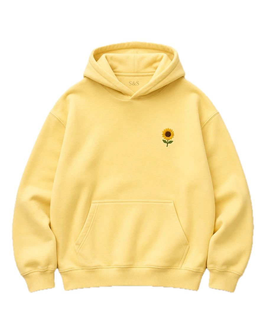 Sunflower Oversized Hoodie